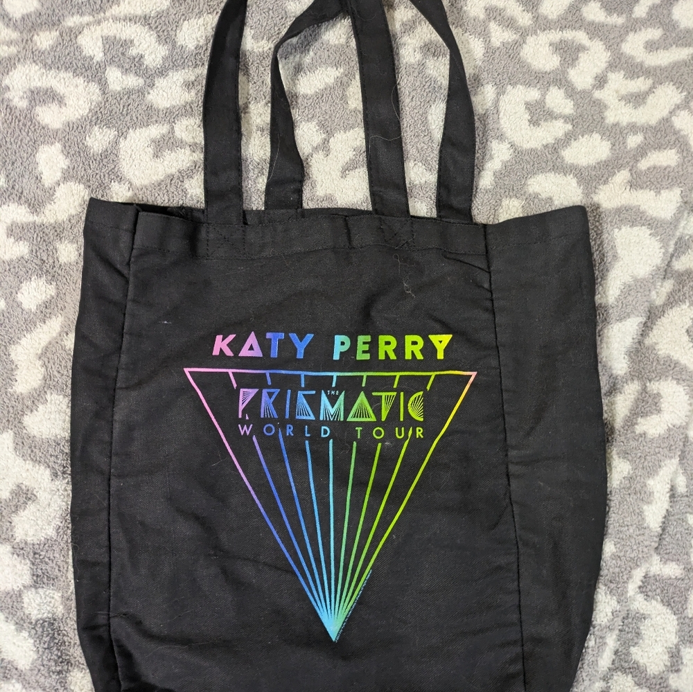 Katy Perry Collections Black and Multicolor Prismatic Tote